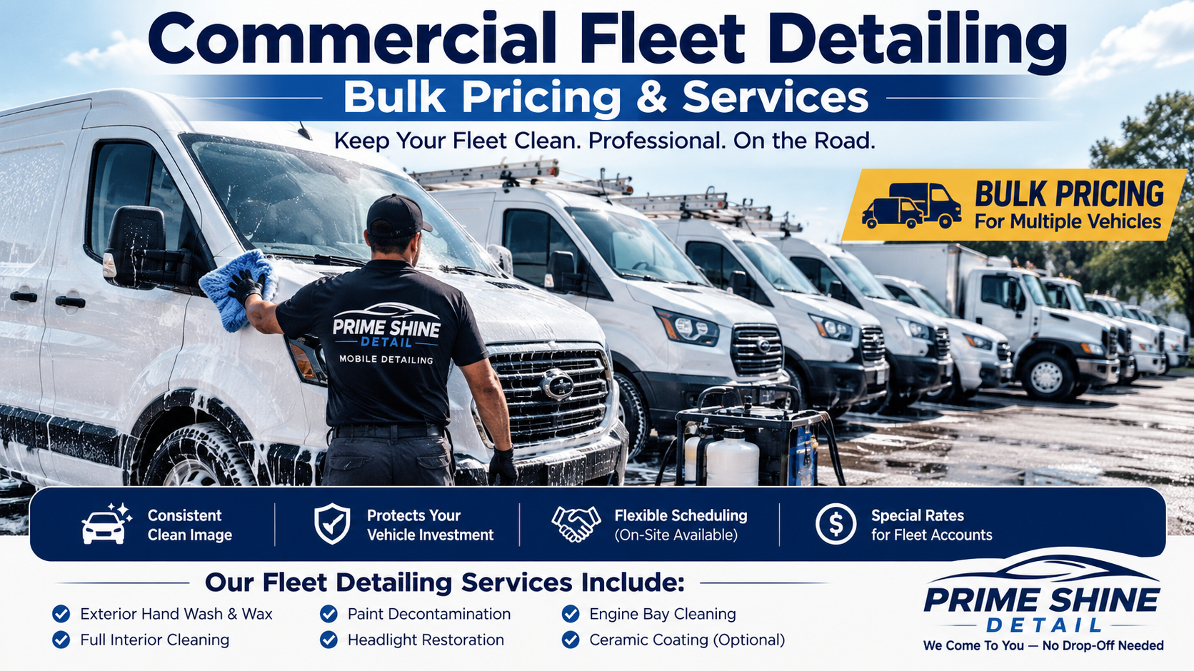 Commercial Fleet Detailing Virginia Beach