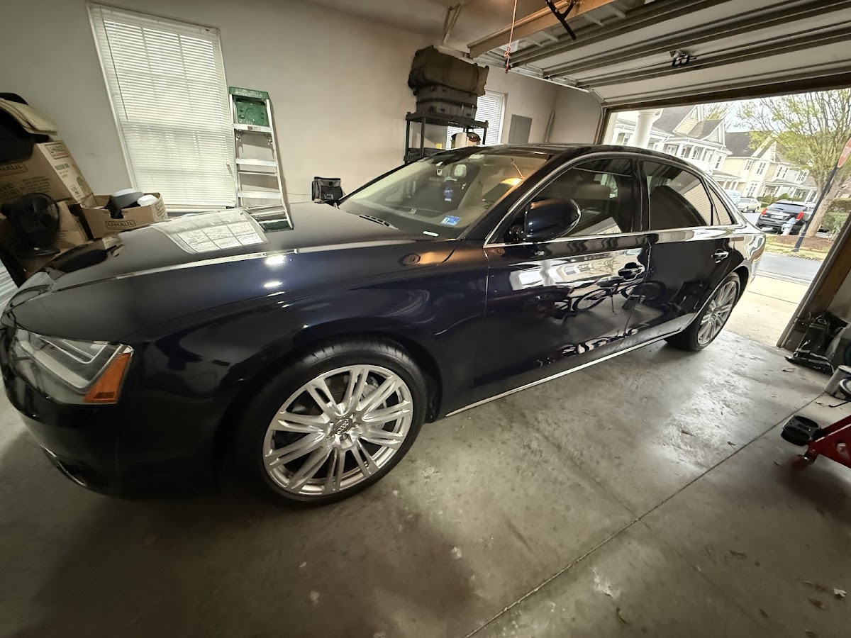 Interior detailing clean seats